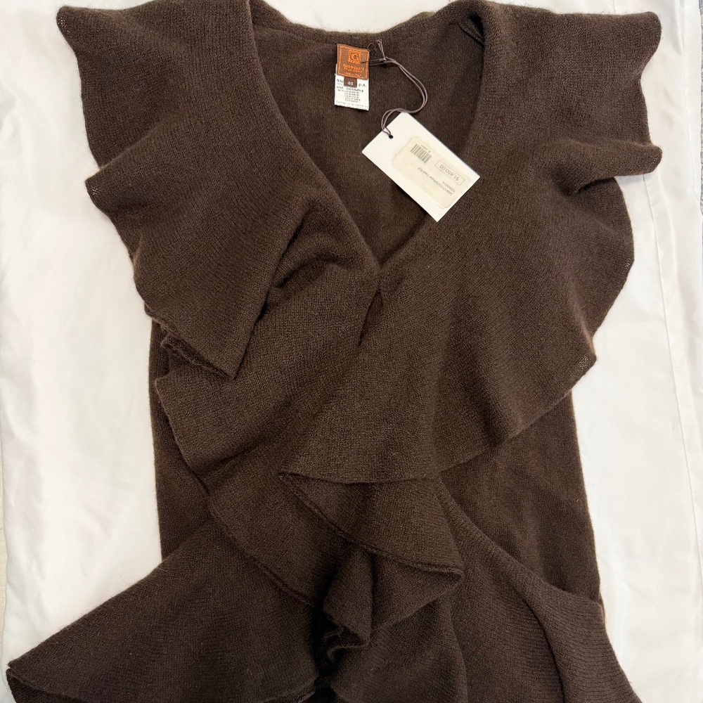 PRICE DROP !! Giorgio's of Palm Beach Cashmere sweater true luxury! - Picture 1 of 4